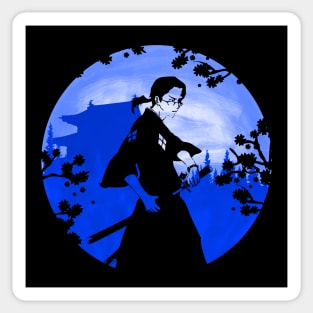 Calm Samurai Sticker